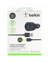   Belkin 2USB 2A  +  lightning