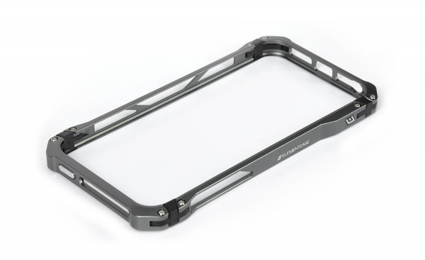 Алюминиевый бампер для iPhone 5 и iPhone 5s Element Case серый