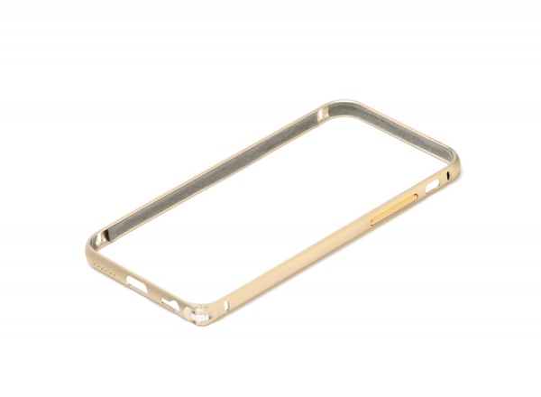 Алюминиевый бампер для iPhone 6 золотой