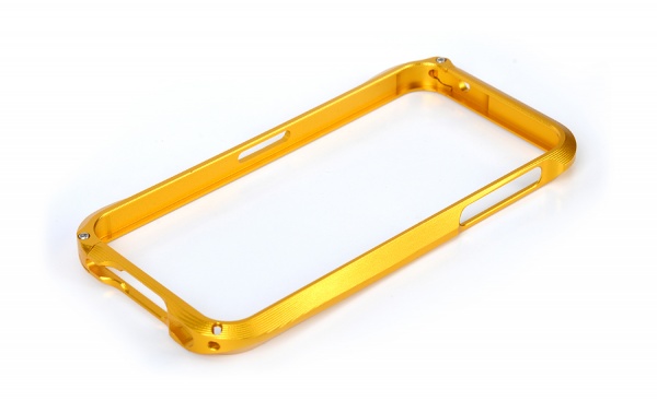 Алюминиевый бампер для iPhone 5 и iPhone 5s Cleave золотой