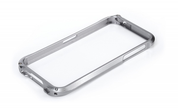 Алюминиевый бампер для iPhone 5 и iPhone 5s Cleave серый